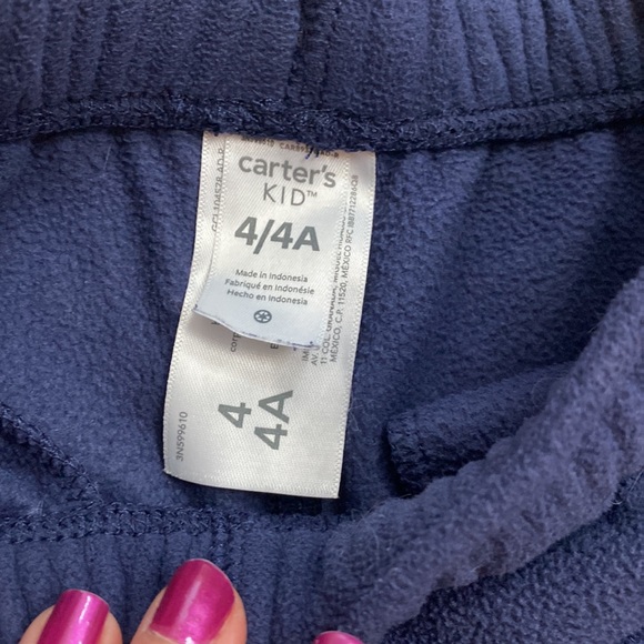 Boys fleece sweatpants size 4 - Picture 3 of 3